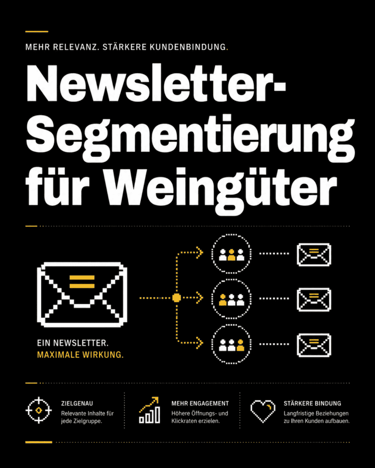 Newsletter-Segmentierung für Weingüter