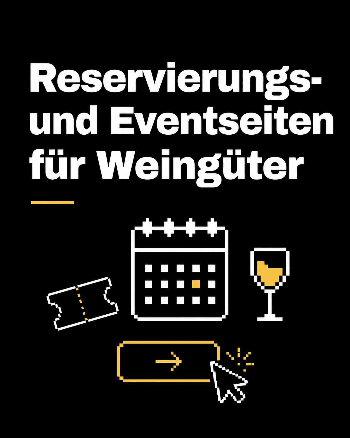 Reservierungs- und Eventseiten für Weingüter