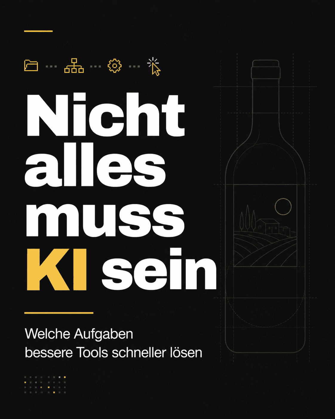 Tool statt KI: Welche Aufgaben Tools schneller lösen