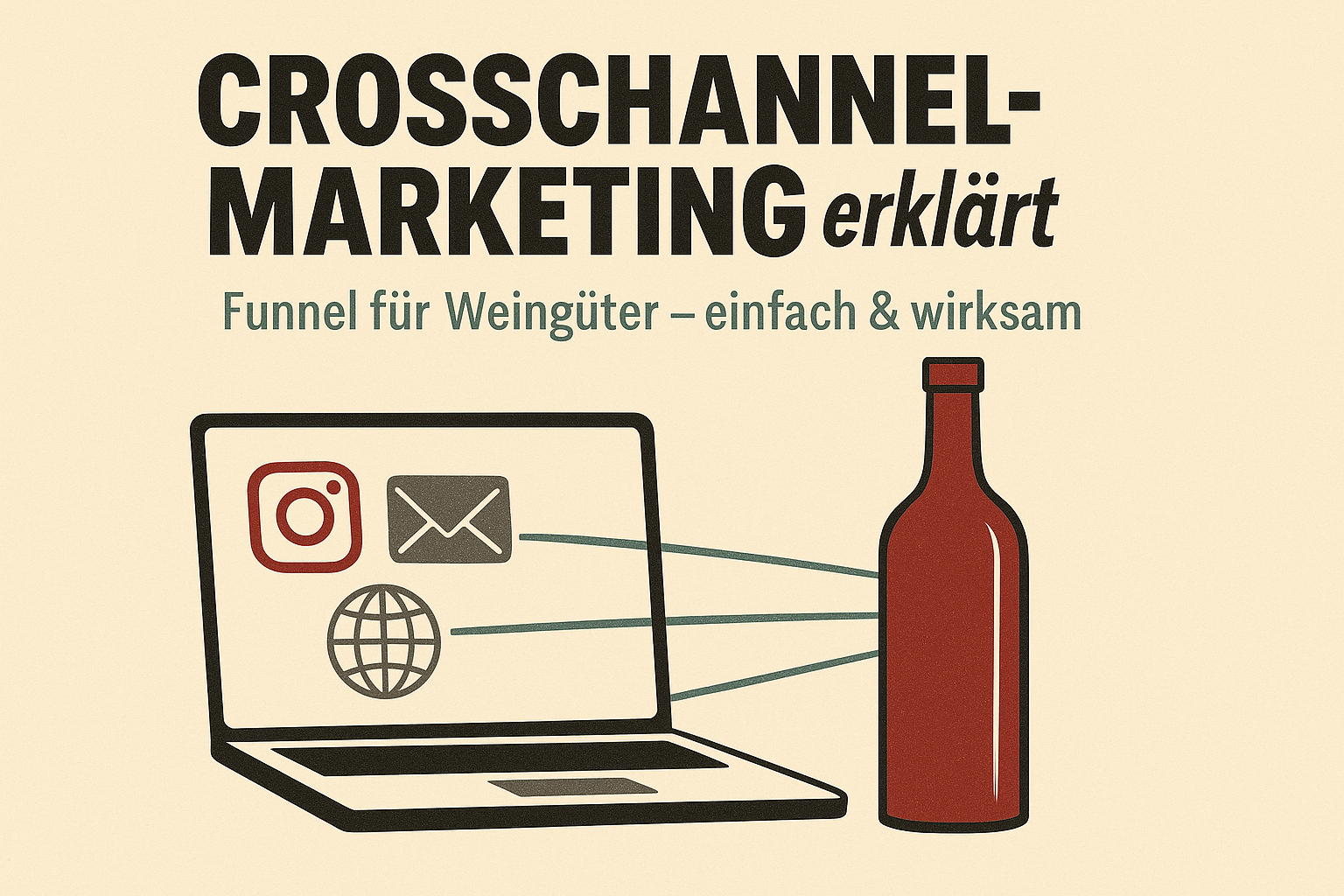 crosschannel marketing weingut