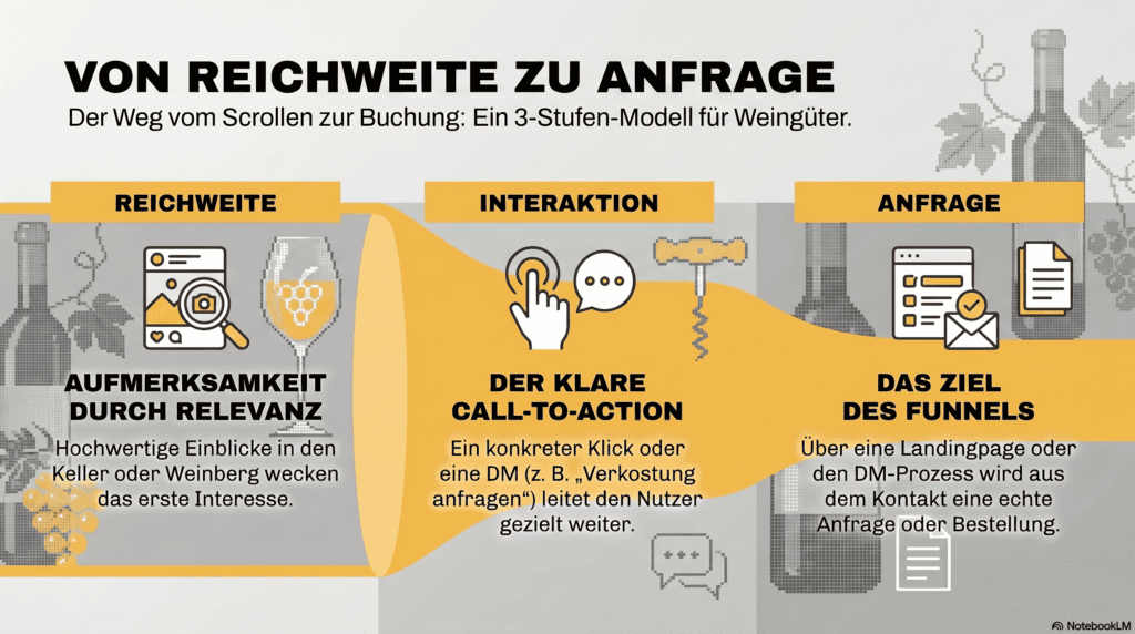cta funnel instagram facebook weingut