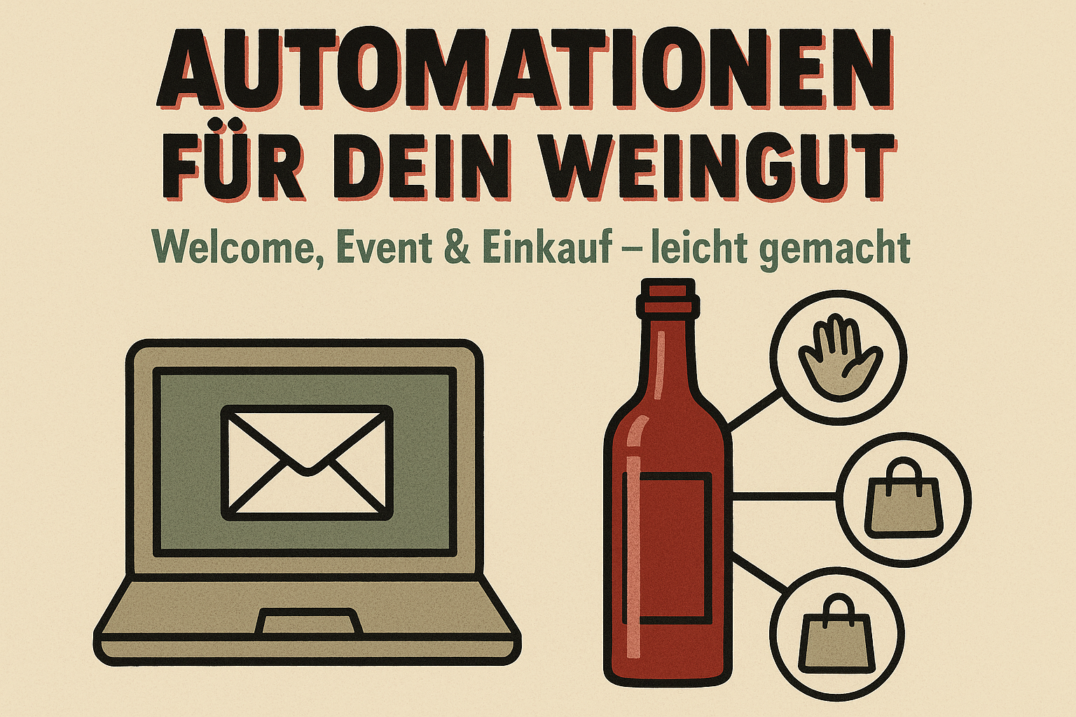 email automation weingut
