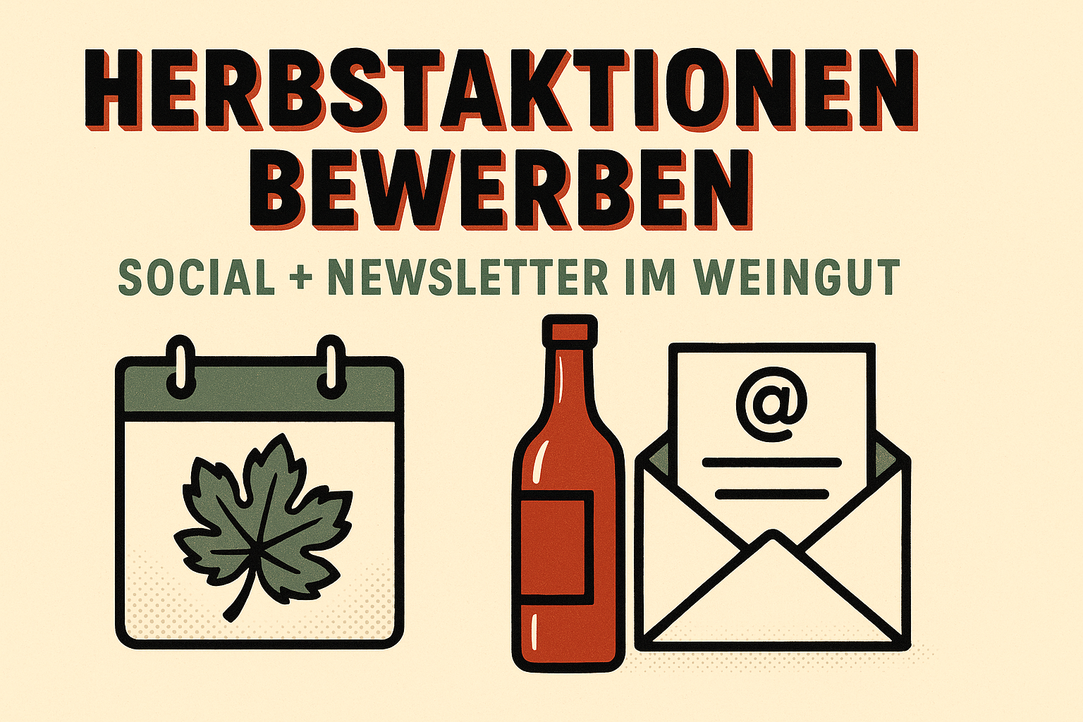 herbstaktionen weingut marketing