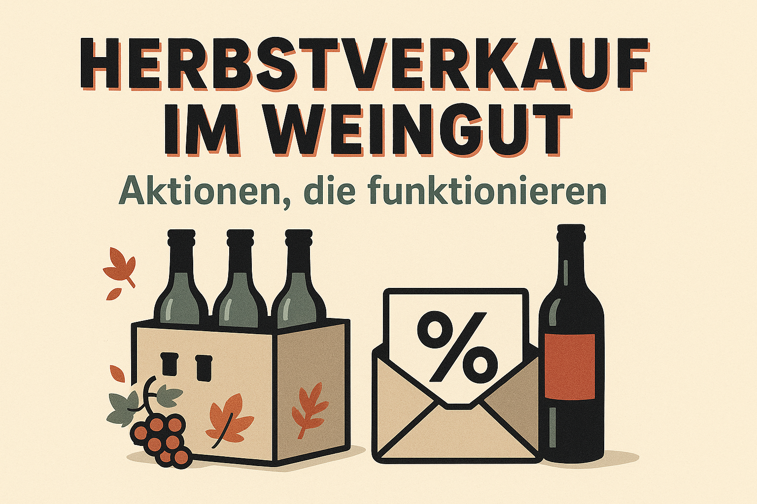 herbstverkauf weingut marketing
