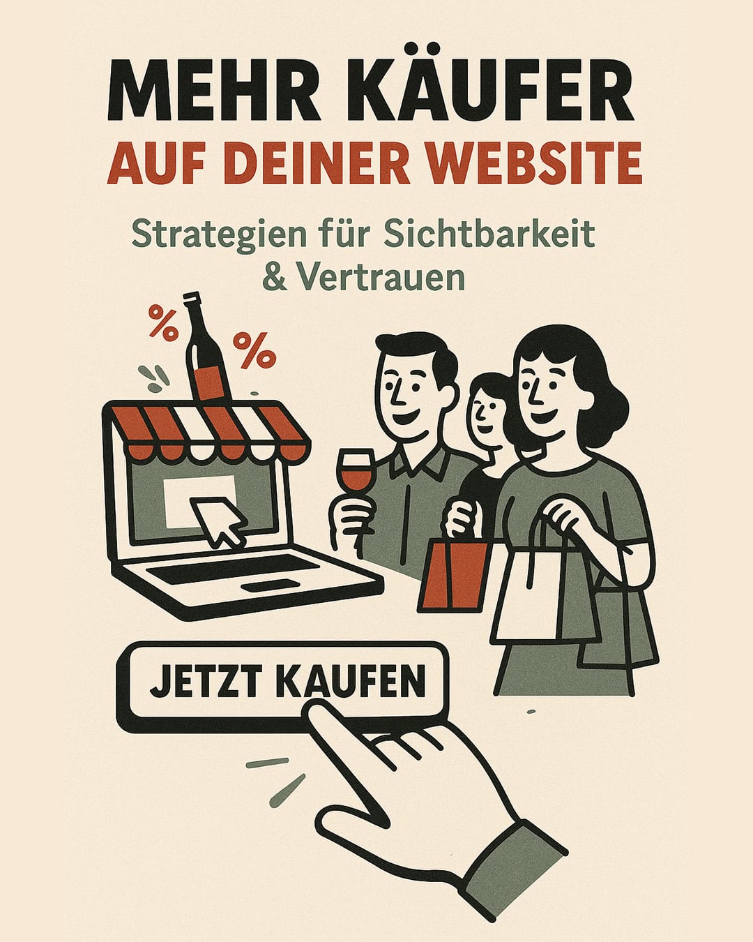 Wie bekomme ich mehr Käufer auf meine Website?