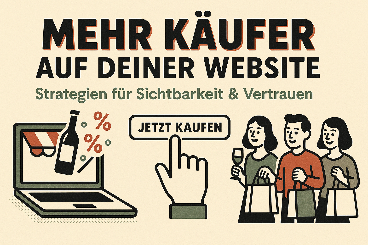 mehr Käufer auf meine Website