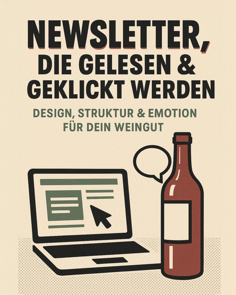 newsletter gestalten weingut