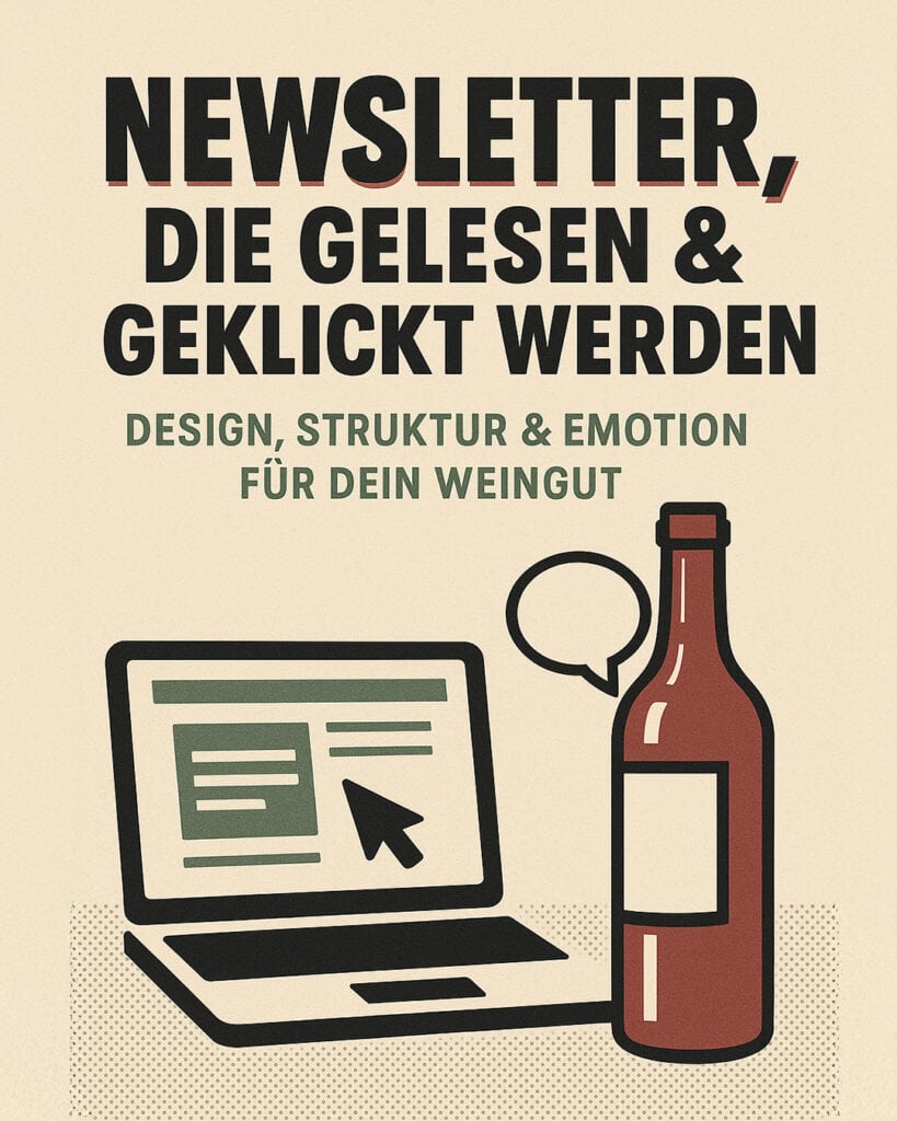 newsletter gestalten weingut