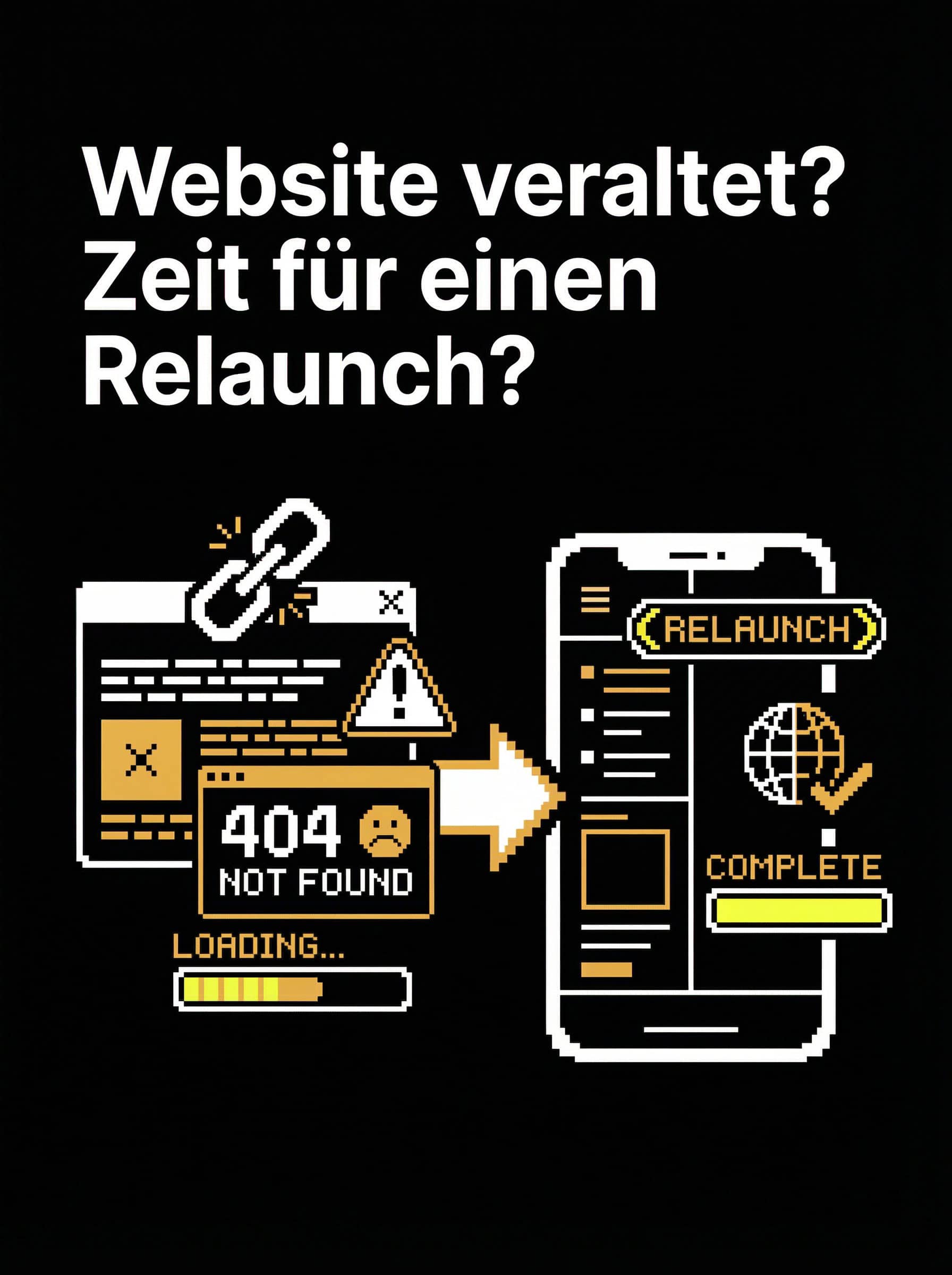 Wann ist eine Website veraltet? 7 klare Zeichen, dass ein Relaunch sinnvoll wird