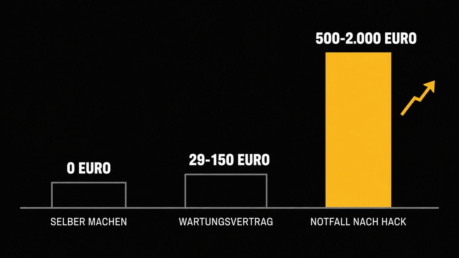 Vergleich der Website Wartung Kosten pro Monat im DACH-Raum 2026